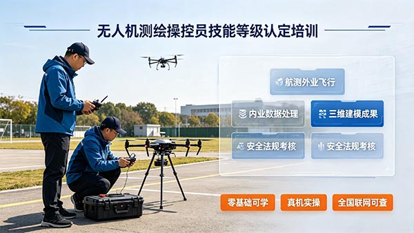 无人机测绘操控员技能等级认定培训.jpg